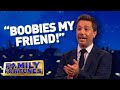 Cheeky Gino D’Acampo asks ‘What comes in pairs?’ | Family Fortunes 2020