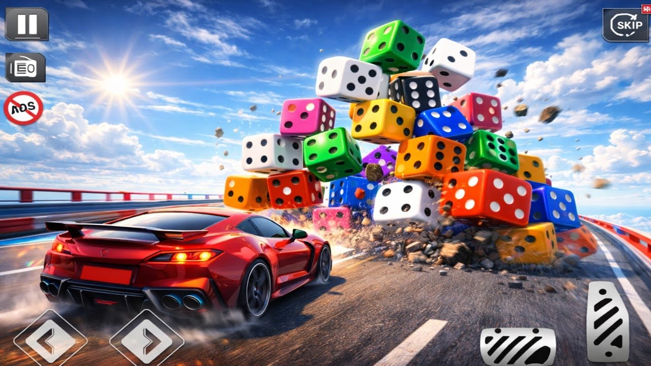 Super Car Stunt Mega Ramps 🚗🔥 | Impossible Extreme Jumps Challenge | Mx Boy ff 