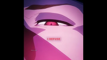 I refuse!! ( Sosuke aizen