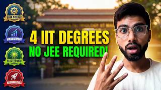 4 IIT Madras Degrees Without JEE | 2026 Admission Guide