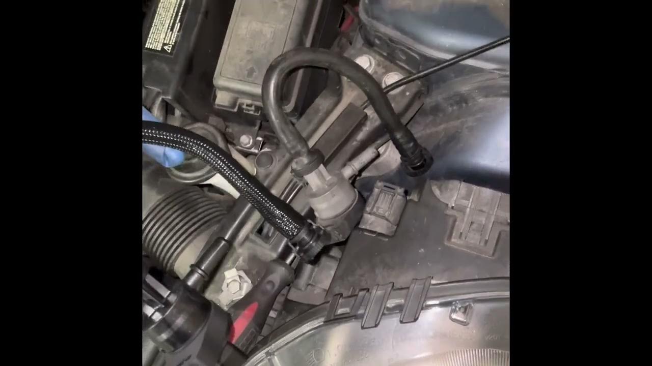 2011 mini cooper turbo - Replacing Canister Purge Valve - YouTube