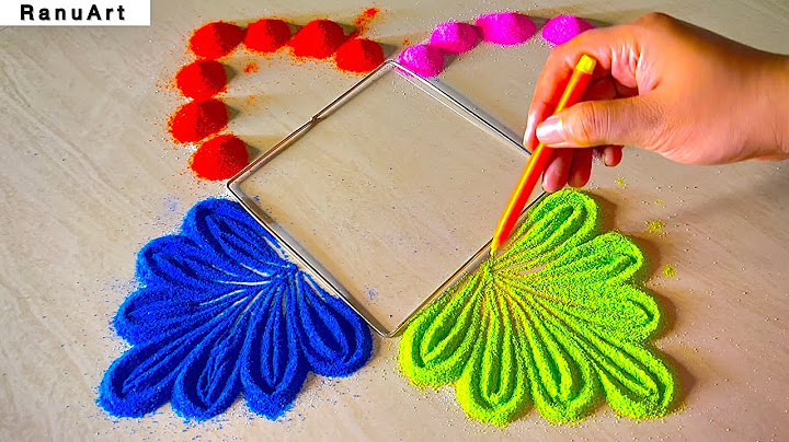 simple rangoli designs 🌼 rangoli designs for festivals rangoli designs for diwali 🌼RanuArt