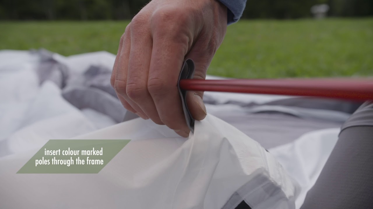 HUSKY Sawaj 2_ultralight tent_EN version - YouTube
