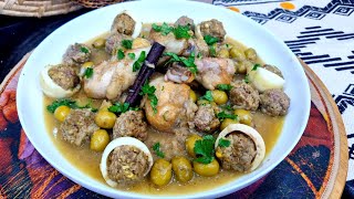 مطبخ ام وليد / وصفة تقليدية جزائرية ، طاجين عين البڨرة ، وصفة رمضانية تحفة 😋😍😊. screenshot 2