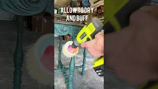 How To Make Your Furniture Shine With Diy Paint Clear Wax.