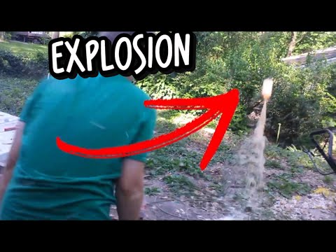 Exploding￼ Coca-Cola with candy, 7 years ago