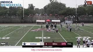 Juvenil | Cowboys México vs Búhos I.P.N. | ONEFA