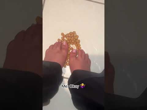 Fulfilling his feet video request! #tiktok #shortvideo #shorts #trending #reels #feet #foot #funny