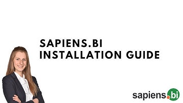 Sapiens.BI Installation Guide