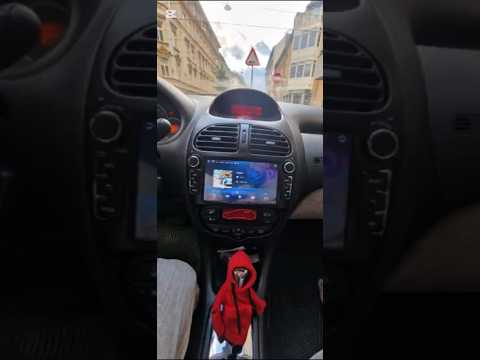 Peugeot 206 Android Radio شاشة اندرويد لسيارة بيجو ٢٠٦ كاميرا خلفية للسيارة 