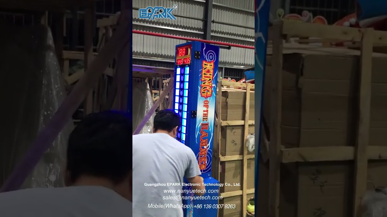 EPARK King of Hammer Exclusive Amusement Equipment Thunder Arcade Game Machine Rental