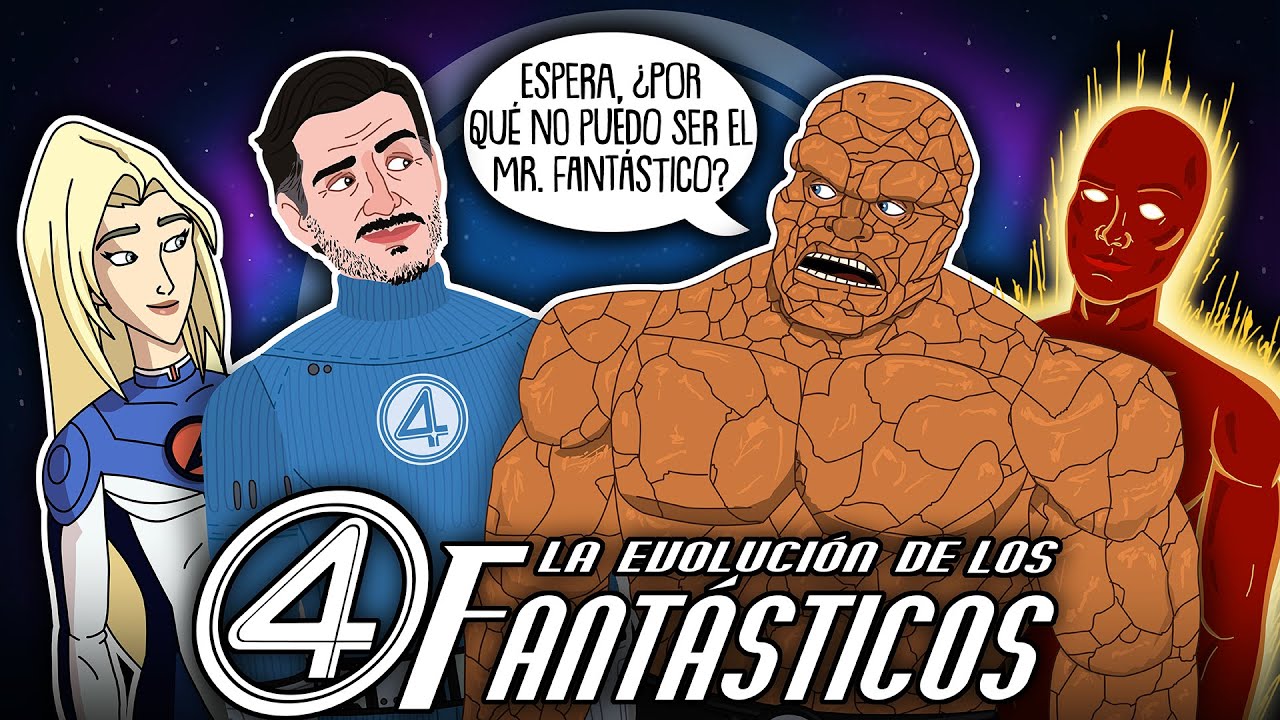 La Evolución de Los Cuatro Fantásticos (ANIMADO)