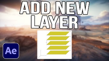 How To Add A New Layer In After Effects (How To Create New Layers In After Effects)