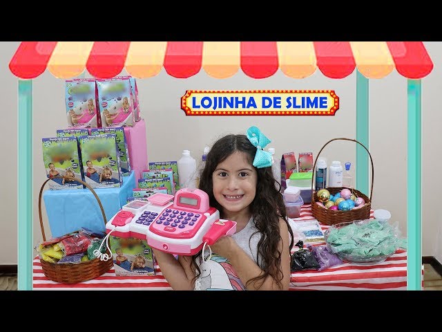 LOJINHA DE SLIME DA MARIA CLARA 2 ♥ Pretend to play with Slime Shop class=