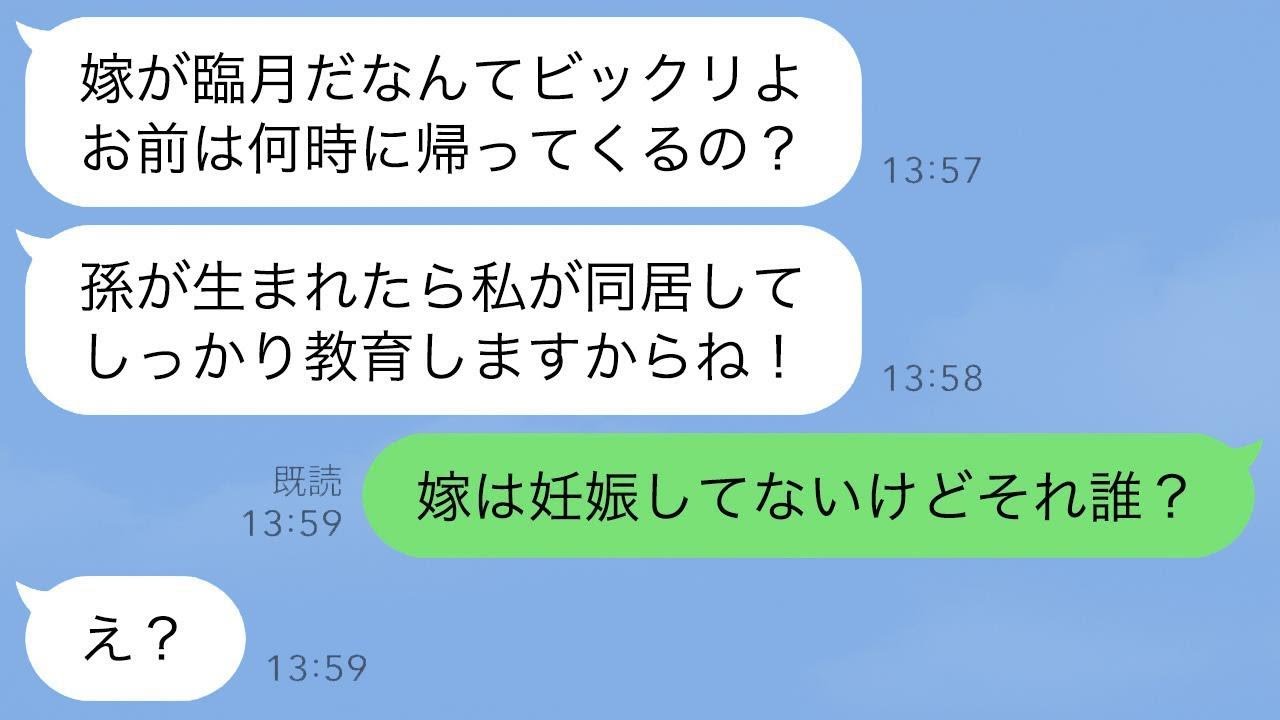 嫁いびりで絶縁した母が、私たち夫婦の家を見つけて強引に入ってきた。「私に孫を育てさせてよw」と言ってきたが、その意味がわからなかったので、真実を伝えたときの反応が面白かったwww。