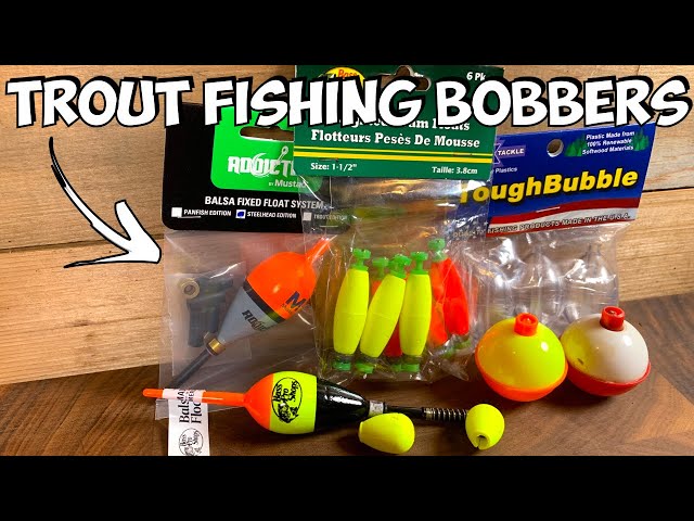 When and where to use a bobber for trout fishing