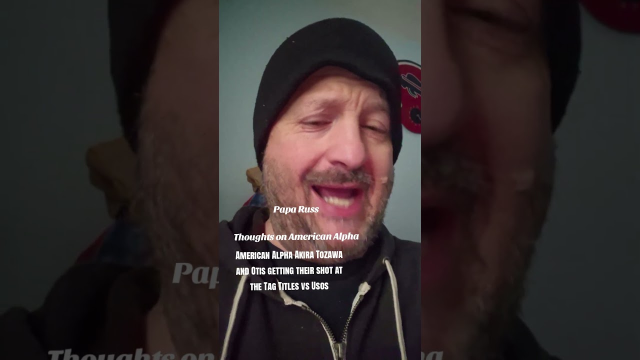 American Alpha Akira Tozawa and Otis getting their shot at the Tag Titles vs Usos. 