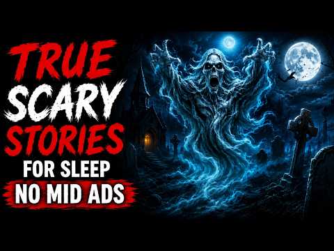 NO ADS 🛑 3 HOURS of TRUE Scary Stories for Sleep | Relax Rain Sounds | Black Screen Ep.11