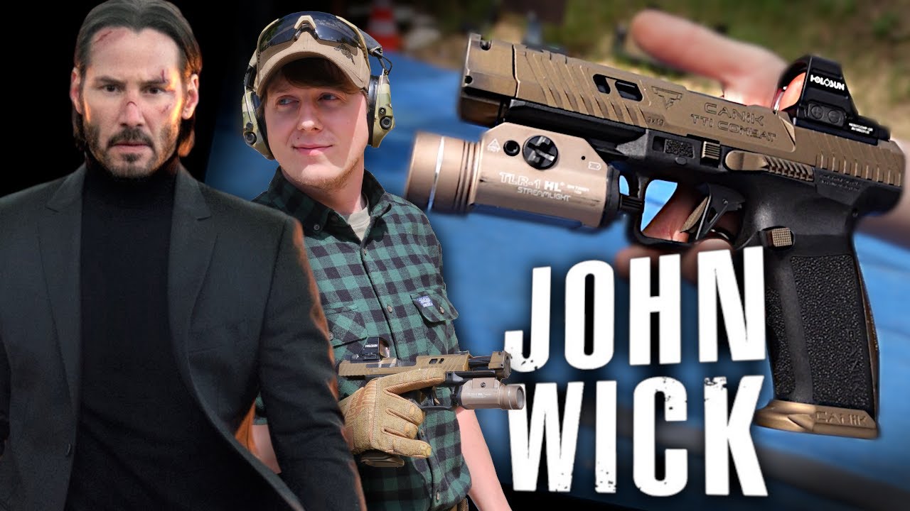Sprawdzam Pistolet Johna Wicka czyli Canik TTI Combat