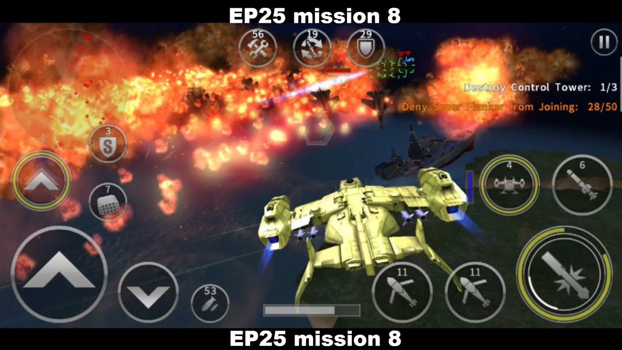 gunship battle episode 25 mission 8 | Behemoth