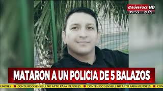 Mataron a efectivo de la Policia de la Ciudad