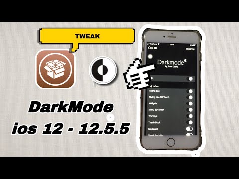 Video |Tweak| DARK MODE( chế độ tối ) dành cho iPhone 5s,... - youtube