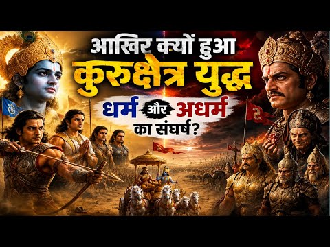 आखिर क्यों हुआ कुरुक्षेत्र का महायुद्ध?Mahabharat #Kurukshetra #Krishna
