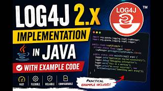 Log4j2 Tutorial in Java | Log4j tutorial | How to use log4j