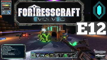 Lets Play Fortresscraft Evolved E12, Reaching the Chilled Caverns