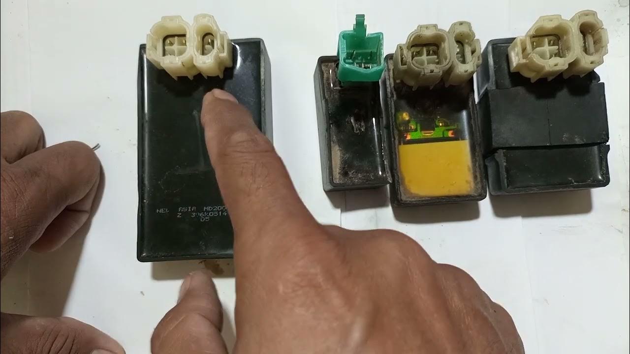 CDI details. Different CDI units used on motorcycle. How CDI works. DC