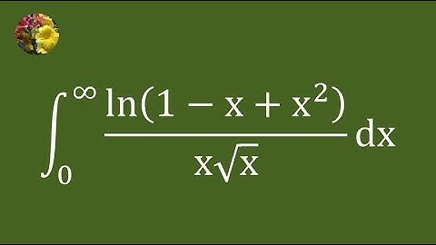 Solving definite integral using standard techniques