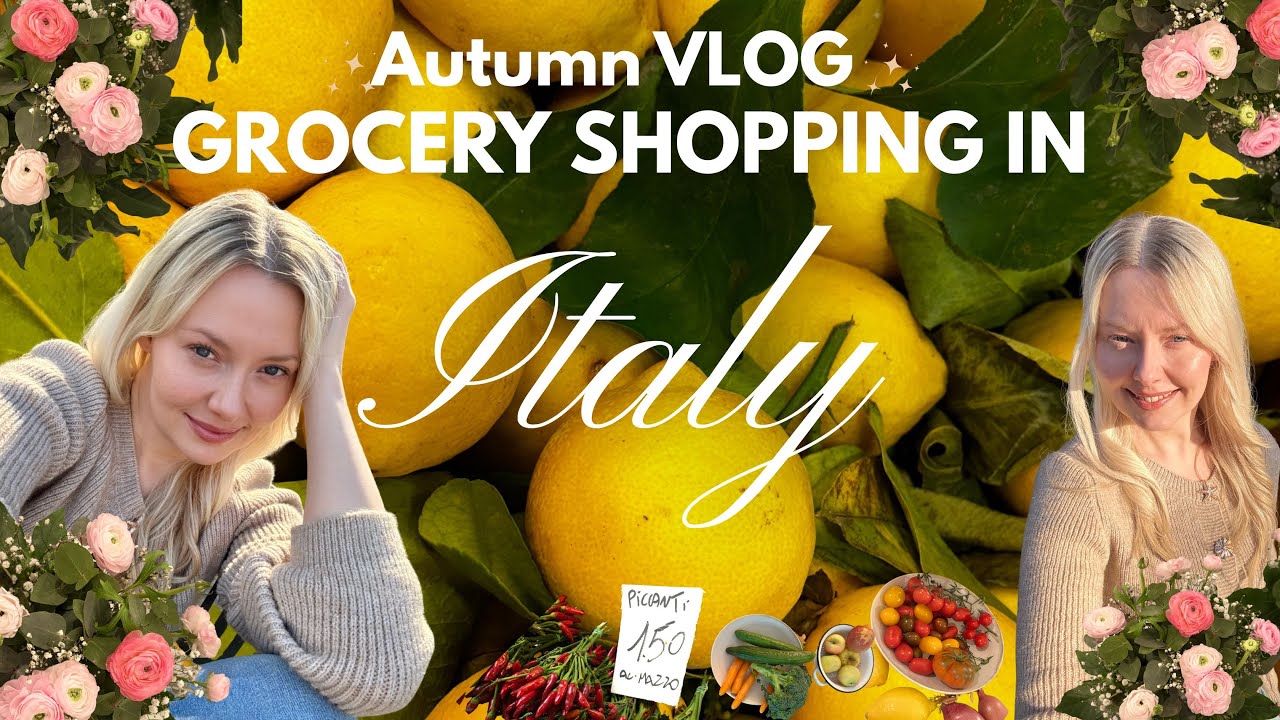 Grocery Haul Italia: Vegetable Markets in Rome 🇮🇹