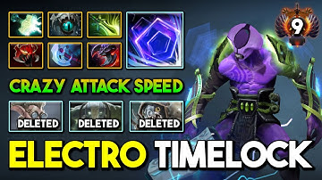 MADNESS ELECTRO TIMELOCK Faceless Void Crazy Attack Speed Build Even Slark Can