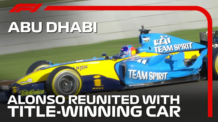 Fernando Alonso Reunited With Renault R25 | 2020 Abu Dhabi Grand Prix