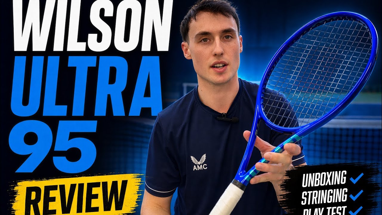 Wilson Ultra 95 Review (Unboxing, Stringing & Playtest) - YouTube