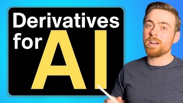 My QUICK Overview of Derivatives for Machine Learning