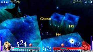 DISSIDIA FINAL FANTASY - Cloud Strife vs Squall Leonhart Second Battle