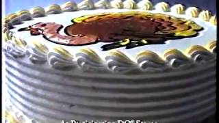 1995 - How About A Turkey Ice Cream Cake For Thanksgiving?