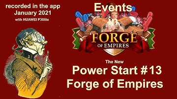 FoEhints: Power Start New Part 13: Events (2) in Forge of Empires