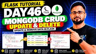 Flask Tutorial #46 - MongoDB CRUD Update & Delete | PUT vs PATCH