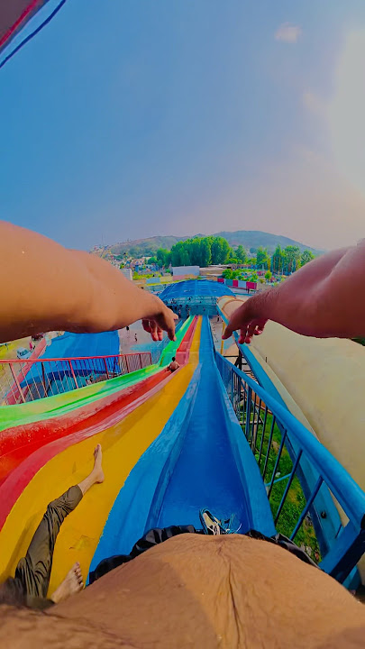 Bella Ciao Playground Parkour WaterSliding PoV #shorts #youtubeshorts #viral
