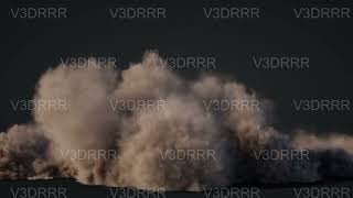 Blender Octane : Animated Dust Explosion 7