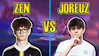 Zen Vs Joreuz Insane 1V1 In 2,000,000 Gamers8 Rocket League Joreuz Player View