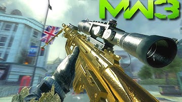 The GOLDEN INTERVENTION in Modern Warfare 3 | Pluto MW3 Sniping!