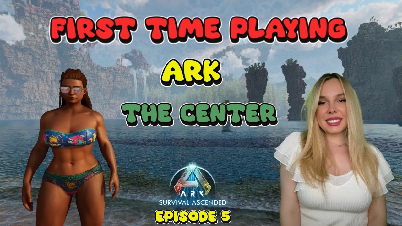 My Next Adventure Begins - Playing For The First Time Ever ARK The Center Episode 5 