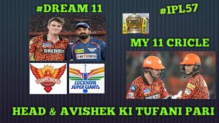 Ipl history ki sabse toofani pari (avishak sharma and t head) @srh