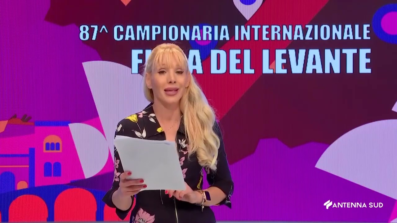 FIERA DEL LEVANTE AGENDA  DEL GIORNO  4 OTTOBRE 2024