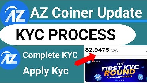 AZCOINER Mining App KYC Update | Azcoiner New Update | Azcoiner  KYC Process/ Azcoiner App Withdraw