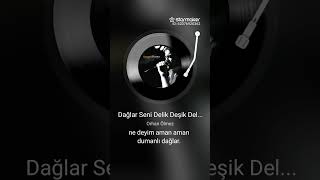Dağlar Seni̇ Deli̇k Deli̇k Ölmez Ürkü Üstadima Saygiyla Öneçıkar