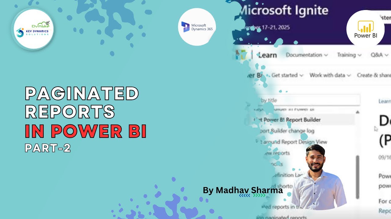 Paginated Reports in Power BI (Part 2) | Step-by-Step Guide to Create a ...
